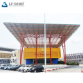 Estructura de marco de acero conectado de la junta de rejilla plana de acero para la construcción del salón de conferencias en Tailandia